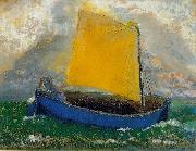 Odilon Redon The Mystical Boat Sweden oil painting reproduction